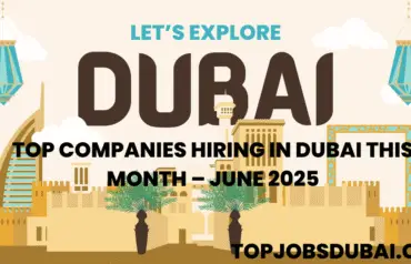 Top Companies Hiring in Dubai